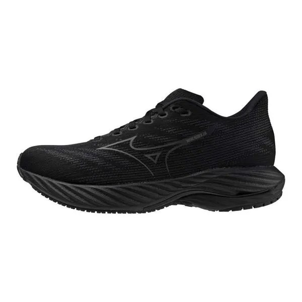 Tênis de Corrida Feminino Mizuno Wave Rider 28 Wide 2D 38 Preto