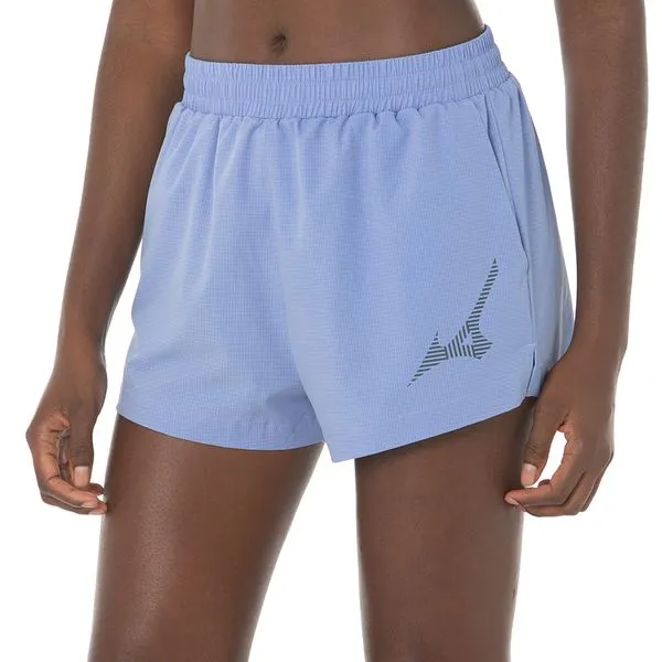 Shorts de Corrida Feminino Mizuno New Runner G Azul