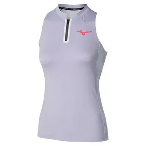 Regata de Tennis Mizuno Print Tank Feminina GG Azul