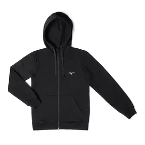 Moletom Infantil Mizuno Zipper Jr 8 Preto