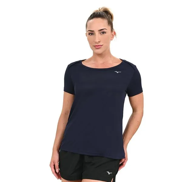 Camiseta de Treino Feminina Mizuno Soul Fit M Azul