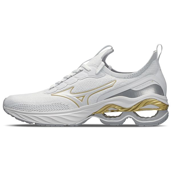 Tênis de Corrida Mizuno Wave Invictus 4 41 Branco