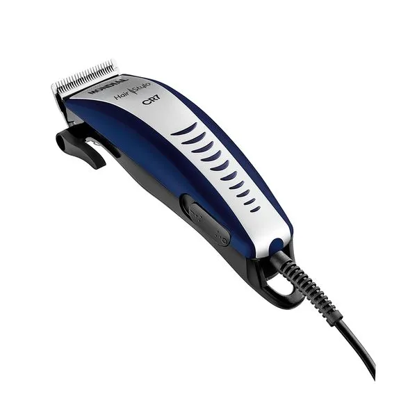 Cortador De Cabelos Hair Stylo Cr7 Mondial Azul/Prata  - CR-07 220V