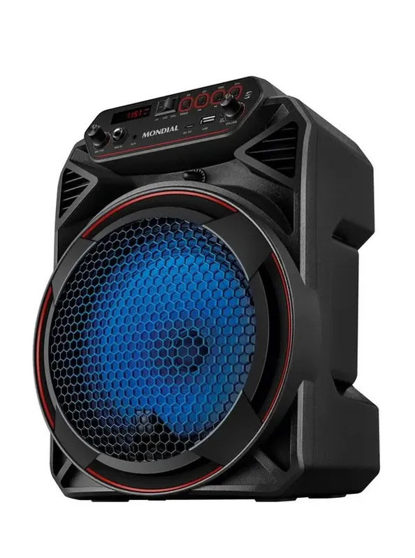 Caixa Amplificada Mondial Preto 150W RMS Bivolt - CM-150 BIVOLT