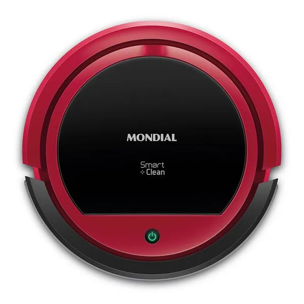 Robô Aspirador de Pó Fast Smart Clean Mondial Preto/Vermelho 30W Bivolt - RB-07 BIVOLT