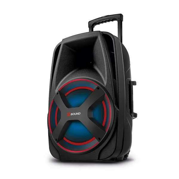 Caixa Amplificada Xsound Mondial Preto 650W RMS Bivolt - CM-650-N Bivolt