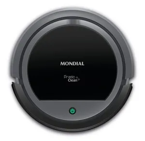 Robô Aspirador de Pó Pratic Clean Mondial Cinza/Preto 30W Bivolt - RB-11 BIVOLT