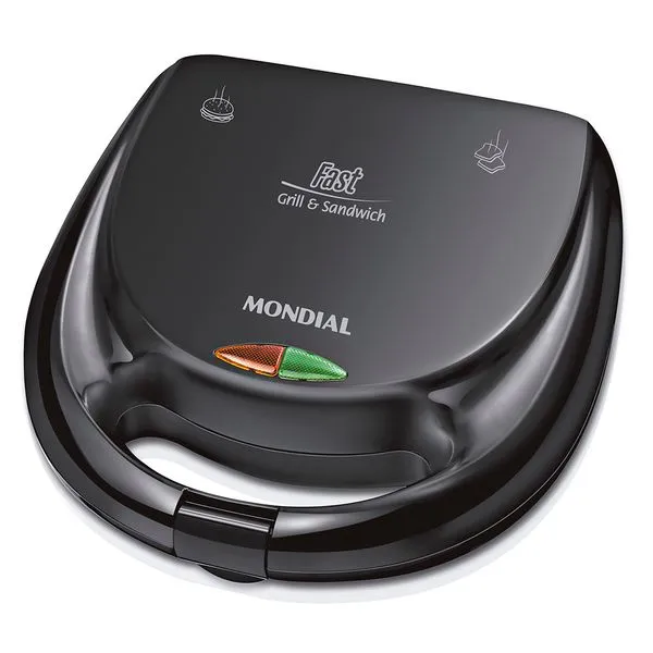 Sanduicheira Mondial Fast Grill e Sandwich S-12 220V