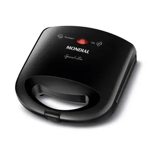 Grill E Sandwich Pratic Mondial Preto 750W  - SN-01 220V