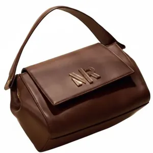 Bolsa Morena Rosa Tote Logo Mr Marrom M