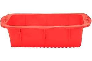 Mimo Style, Forma Retangular em Silicone Antiaderente Vermelho suporta de -50ºC à 220ºC