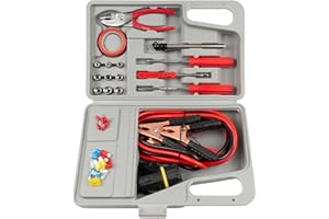 Kit de emergência para veículos com 32 peças, Eda, 9NU, Cinza