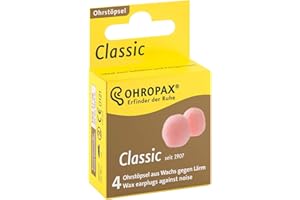 OHROPAX Classic - 4 Tampões De Ouvido - 2 Estojos
