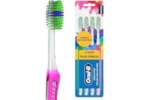 Oral-B Escova de Dente Clean Indicator, 4 Unidades