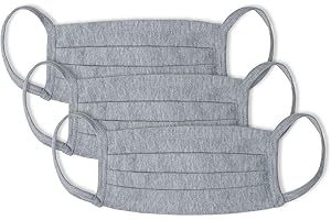 Kit 3 Máscaras 3 Pregas Algodão, Mash, Unissex