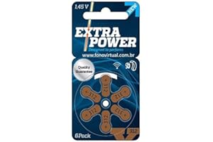Bateria Auditiva 312 PR41 Extra Power - 60 baterias (10 cartelas)