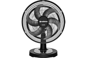 Ventilador Cadence Turbo Conforto Black - 127V