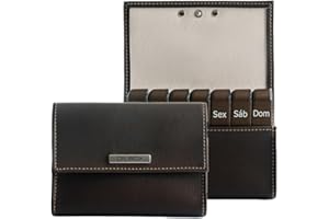 Porta Comprimidos Semanal PILBOX Liberty (Chocolate)