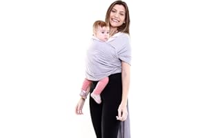 KaBaby Wrap Kababy Cinza Mescla Único