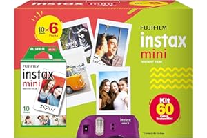 Fujifilm 705061900 - Filme Instax Mini, 6 x 10 Folhas de Fotos