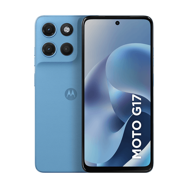 Smartphone Motorola Moto G17 256GB - Azul Claro