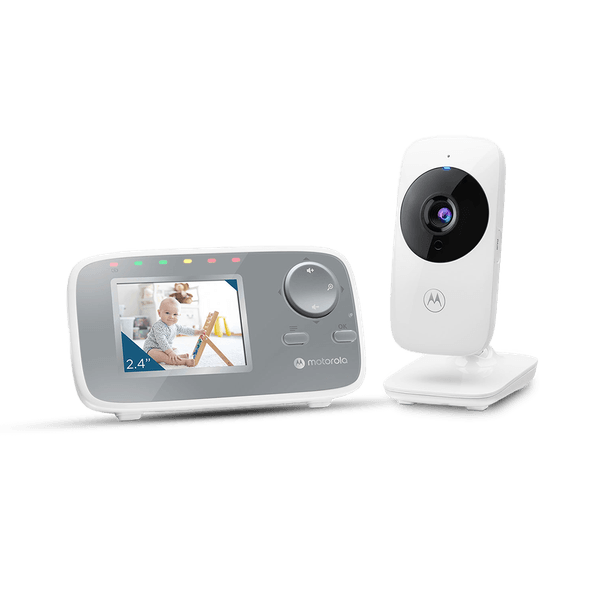 Babá Eletrônica Motorola VM482 Com Monitor Wireless 2.4 Branco