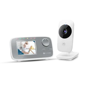 Babá Eletrônica Motorola VM482 Com Monitor Wireless 2.4 Branco