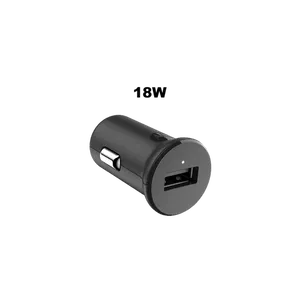 Carregador veicular TurboPower™ 18 W sem cabo Preto