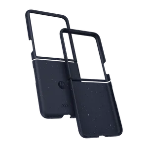 Capa Protetora Original Motorola Anti Impacto Razr 50 Ultra Navy Blue
