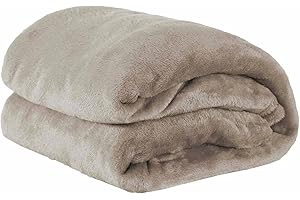 Cobertor Casal Manta Microfibra Fleece 01 Peça Caqui