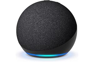 Echo Dot (Geração mais recente) | Smart speaker com Alexa, som vibrante e potente, Wi-Fi e Bluetooth | Cor Preta