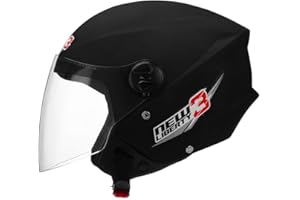 CAPACETE ABERTO PRO TORK NEW LIBERTY 3 SOLID PRETO FOSCO TAM. 60
