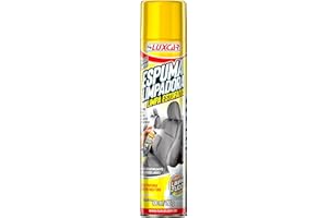 Luxcar Espuma Limpadora para Estofados 400 ml – Limpeza Profunda de Dentro para Fora