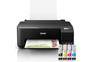 Impressora Epson EcoTank L1250 - Tanque de Tinta Colorida, Wi-Fi Direct, Comando de voz, Bivolt, Cor: Preto