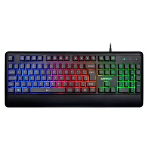 Teclado Legacy Membrana Com Fio Preto Warrior - TC315 TC315