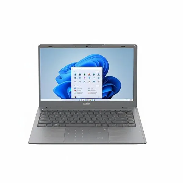 Notebook, Windows 11 Home, Tela 14 Pol. HD, Pentium Gold 6500Y, 4GB, 128GB eMMC Cinza Ultra - UB364 UB364