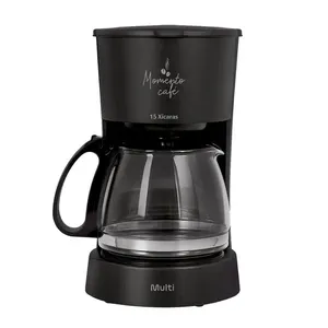 Cafeteira Elétrica 15 Xícaras Jarra de Vidro c/ Filtro Reutilizável e Colher Dosadora 650W 127v- Multi - GO035OUT [Reembalado] GO035OUT