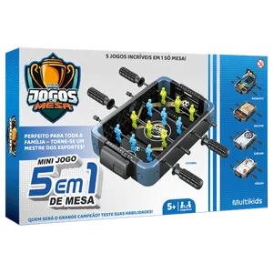 Kit De Jogos De Mesa 5 em 1 - BR2492 BR2492