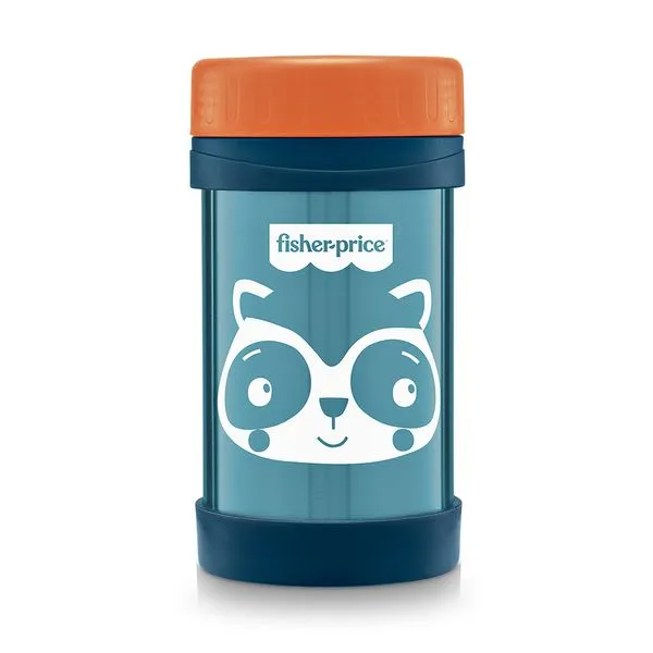 Pote Térmico Aço Inox Hot & Cold Blueberry Azul Fisher Price - BB1090OUT [Reembalado] BB1090OUT