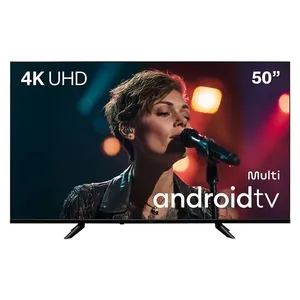 Smart TV 50" Multi 4K DLED Android TV 2 USB 3 HDMI com Comando de Voz - TL067MOUT [Reembalado] TL067MOUT