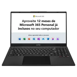 Notebook, Windows 11 Home, Tela 15,6 Pol HD, Celeron N4020C, Memória 4GB/128GB, Microsoft 365, Ultra - UB261OUT [Reembalado] UB261OUT