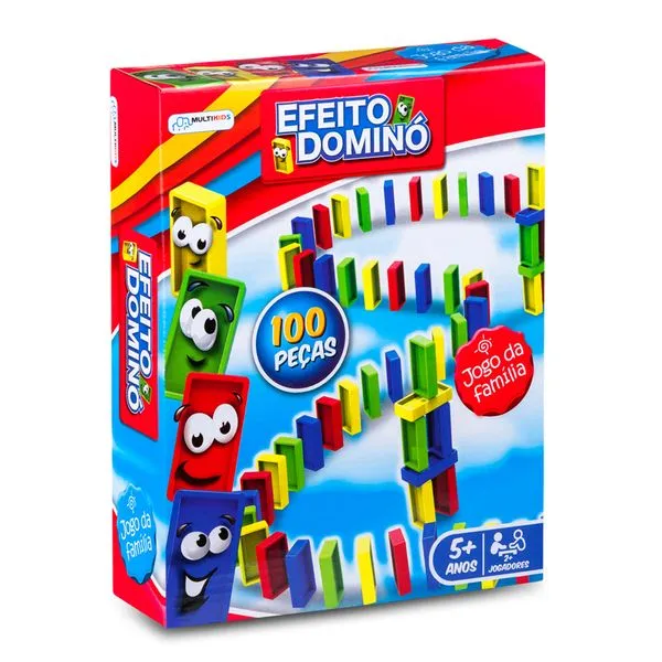 Jogo Efeito Dominó Multikids - BR1286OUT [Remanufaturado] BR1286OUT