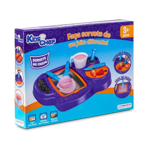 Kids Chef Sorvete Na Chapa Multikids - BR1403OUT [Reembalado] BR1403OUT