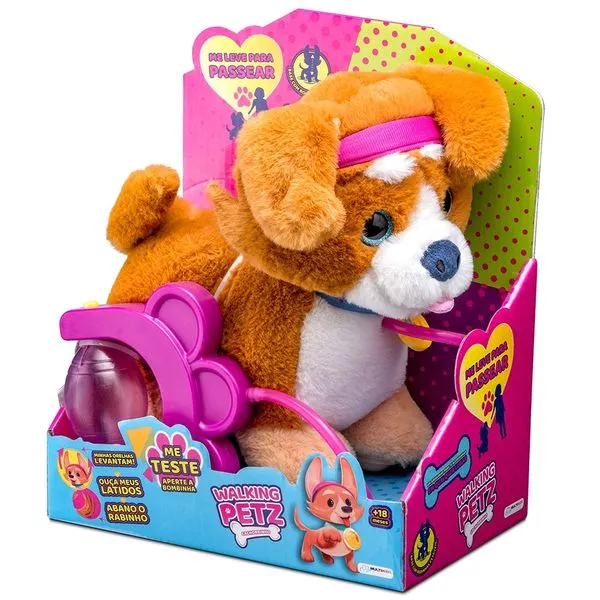 Cachorrinho Corgi Walking Petz Multikids - BR1195OUT [Remanufaturado] BR1195OUT