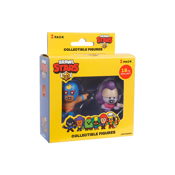 Bonecos Brawl Stars 2 Pack Sortido Multikids - BR2365OUT [Reembalado] BR2365OUT