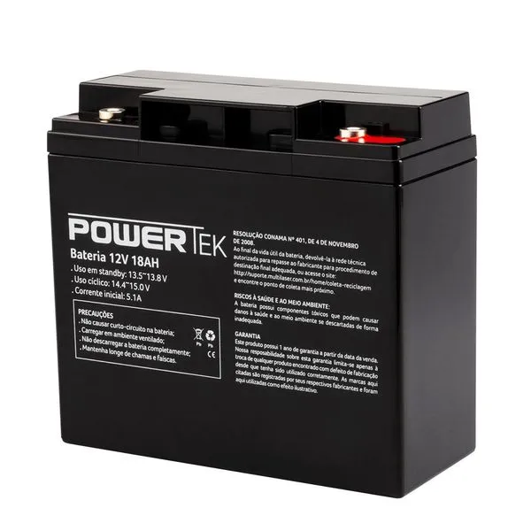 Bateria 12v 18ah Powertek - EN017OUT [Reembalado] EN017OUT