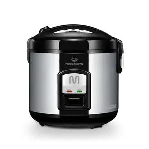 Panela de Arroz 10 Xícaras de Inox, Função Manter Aquecido e Bandeja a Vapor 220v-700w Multi - GO006OUT [Reembalado] GO006OUT