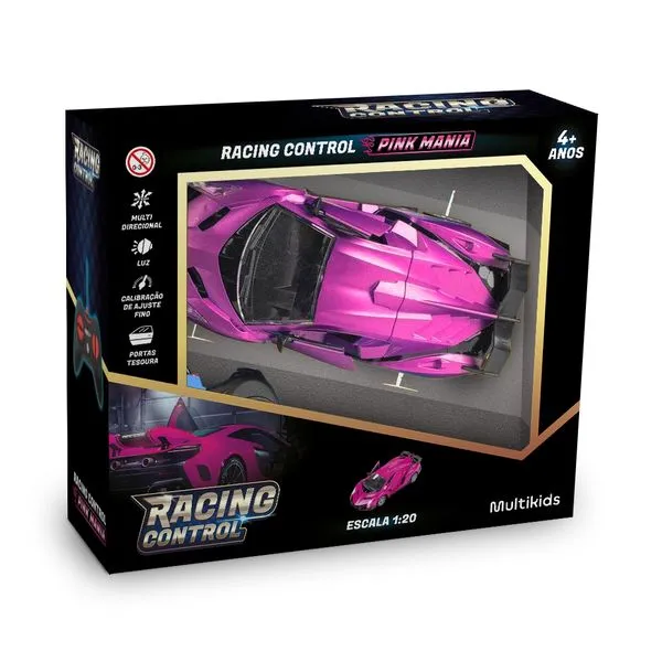 Carrinho de Corrida de Controle Remoto Multikids - BR2327OUT [Reembalado] BR2327OUT