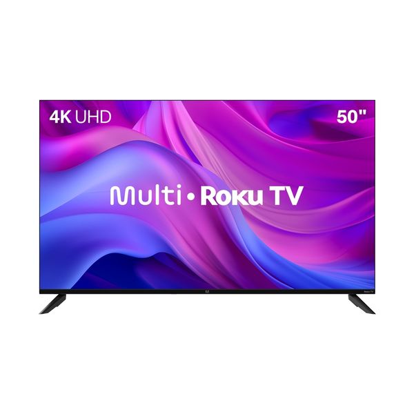 Multi Roku TV 50" Smart com imagem 4K 4 HDMI 2 USB compatível com Alexa e Google Home - TL059MOUT [Reembalado] TL059MOUT