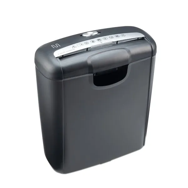 Fragmentadora de Papel e Cartão 127v 6 Folhas em Tiras 10L Preto Multi - OF009 OF009